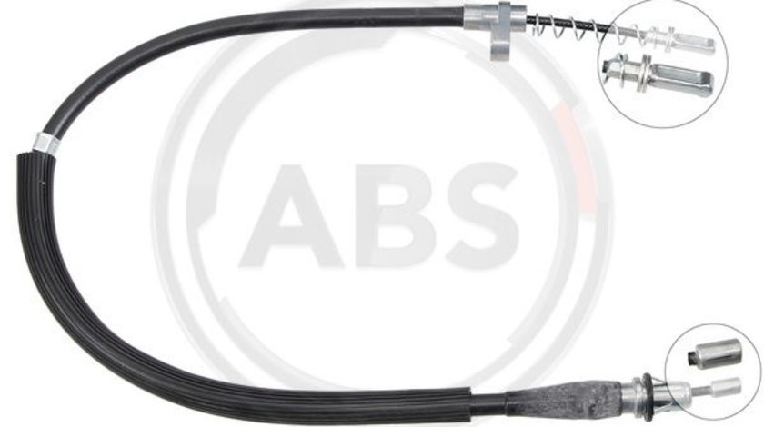 Cablu, frana de parcare stanga (K18006 ABS) CHRYSLER,LANCIA