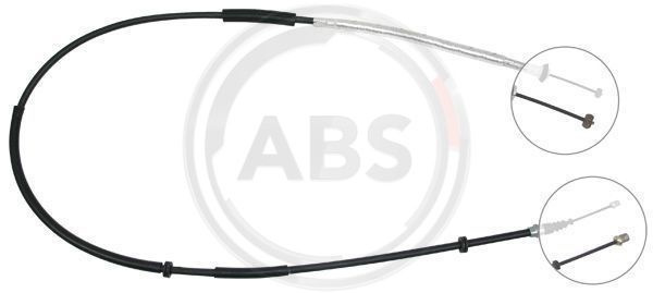 Cablu, frana de parcare stanga (K18137 ABS) FIAT