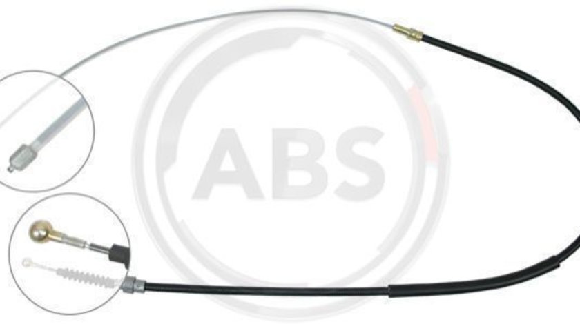 Cablu, frana de parcare stanga (K18346 ABS) VW