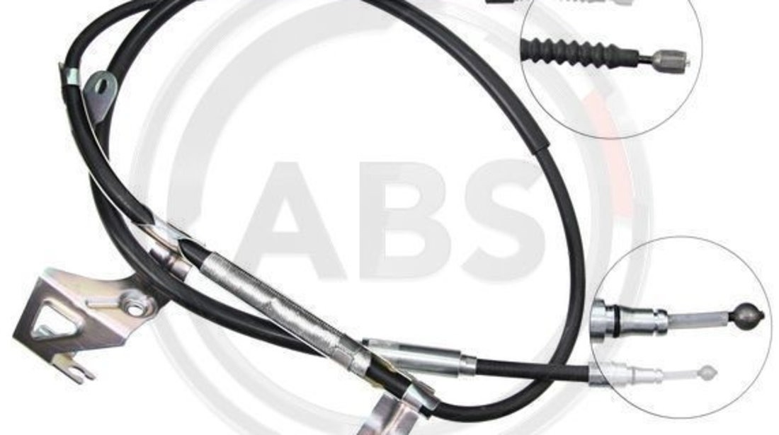 Cablu, frana de parcare stanga (K18357 ABS) VW