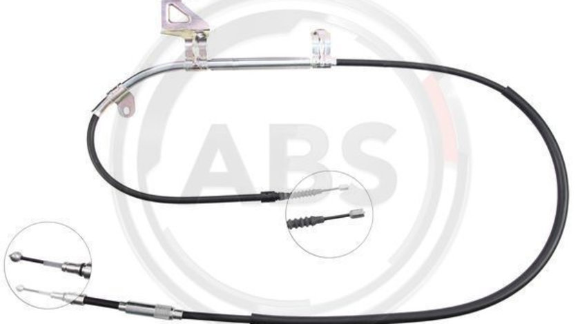 Cablu, frana de parcare stanga (K18387 ABS) SKODA