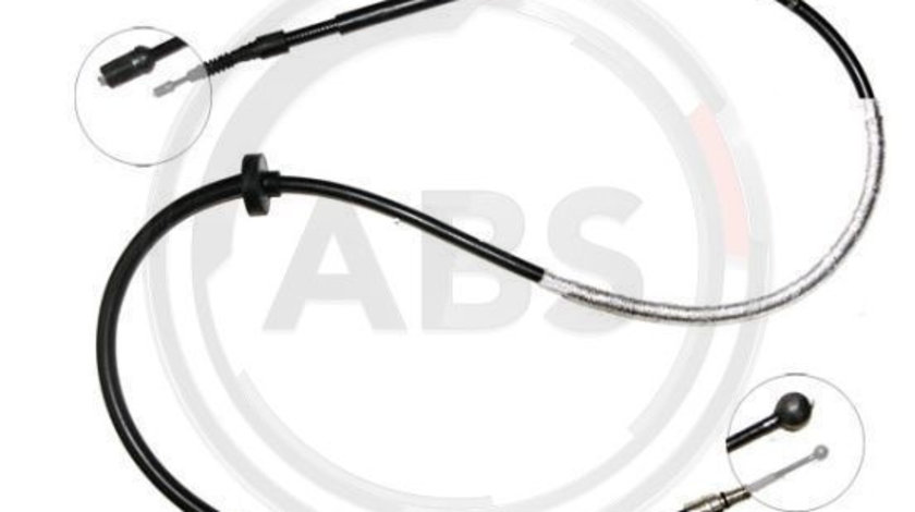 Cablu, frana de parcare stanga (K18476 ABS) AUDI