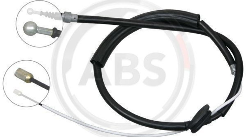 Cablu, frana de parcare stanga (K18506 ABS) AUDI
