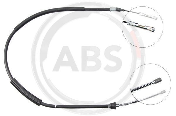 Cablu, frana de parcare stanga (K18527 ABS) AUDI
