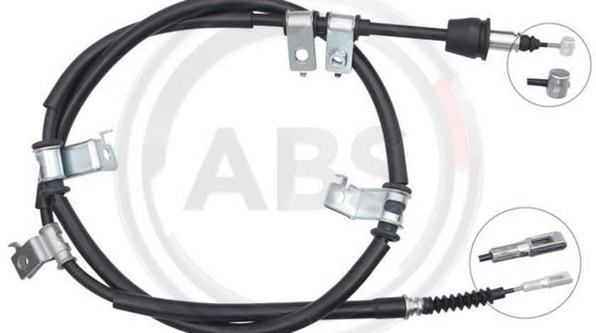 Cablu, frana de parcare stanga (K18550 ABS) HYUNDAI