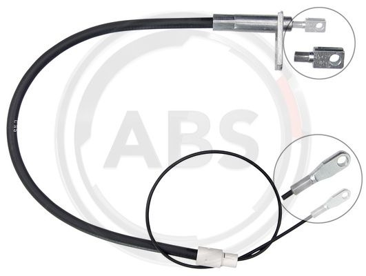 Cablu, frana de parcare stanga (K18552 ABS) MERCEDES-BENZ