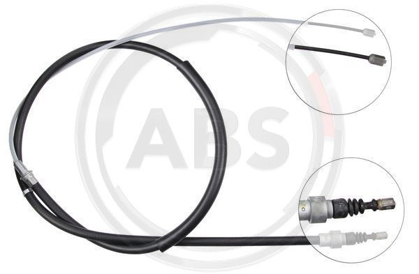 Cablu, frana de parcare stanga (K18576 ABS) AUDI