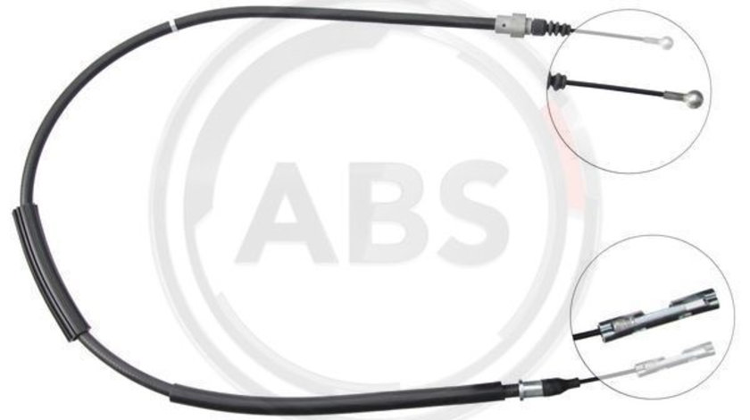 Cablu, frana de parcare stanga (K18597 ABS) AUDI