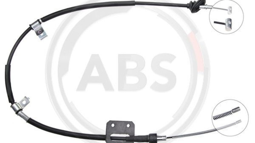Cablu, frana de parcare stanga (K18777 ABS) SUZUKI