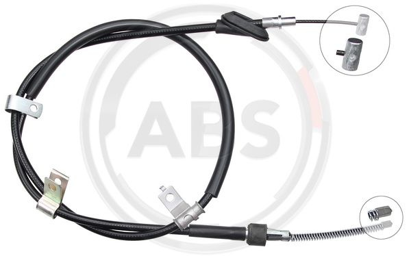 Cablu, frana de parcare stanga (K18857 ABS) SUZUKI
