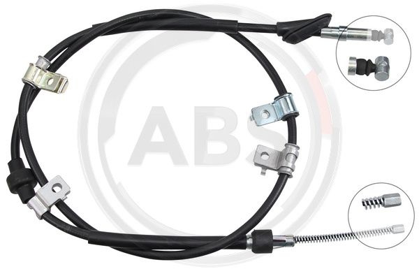 Cablu, frana de parcare stanga (K18872 ABS) ROVER