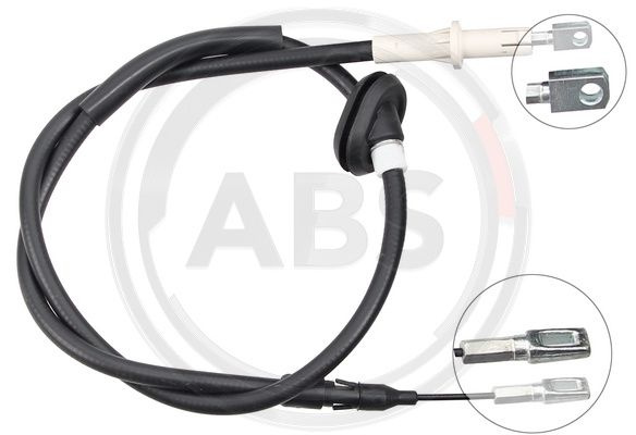 Cablu, frana de parcare stanga (K18914 ABS) MERCEDES-BENZ