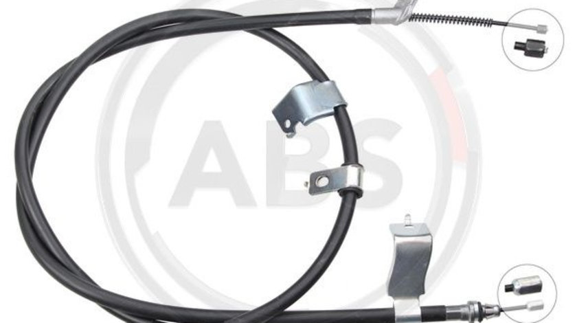 Cablu, frana de parcare stanga (K18949 ABS) NISSAN