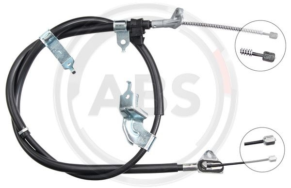 Cablu, frana de parcare stanga (K18964 ABS) TOYOTA