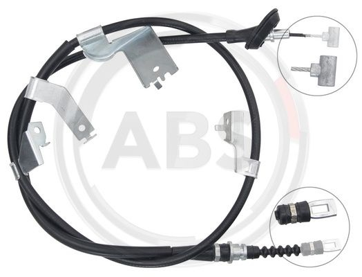 Cablu, frana de parcare stanga (K18983 ABS) SUZUKI