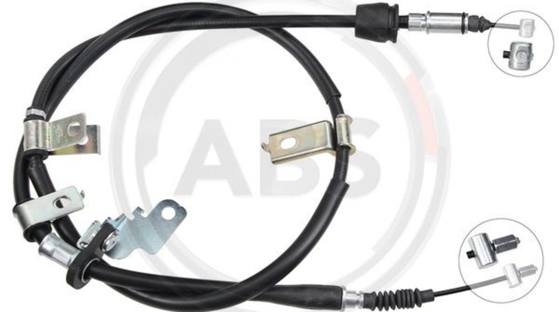 Cablu, frana de parcare stanga (K18991 ABS) KIA