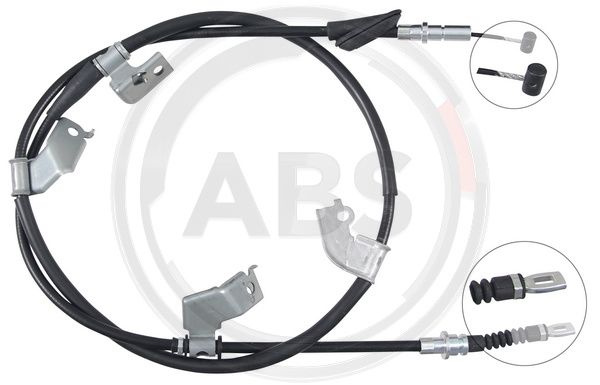 Cablu, frana de parcare stanga (K18997 ABS) HONDA