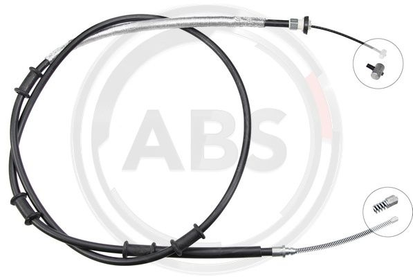 Cablu, frana de parcare stanga (K19004 ABS) FIAT,OPEL,VAUXHALL