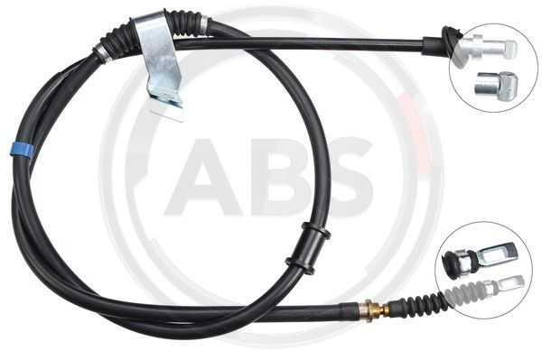 Cablu, frana de parcare stanga (K19007 ABS) CHEVROLET,DAEWOO