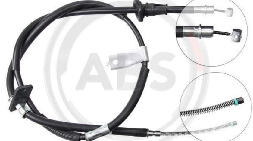 Cablu, frana de parcare stanga (K19087 ABS) HYUNDAI