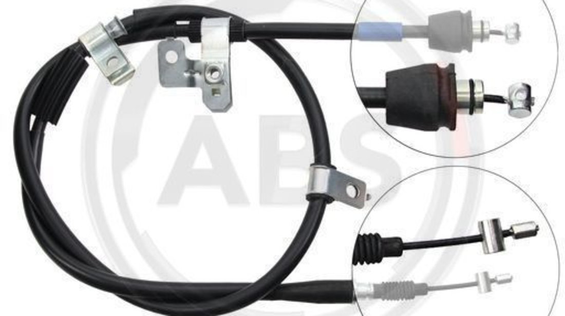 Cablu, frana de parcare stanga (K19107 ABS) HYUNDAI