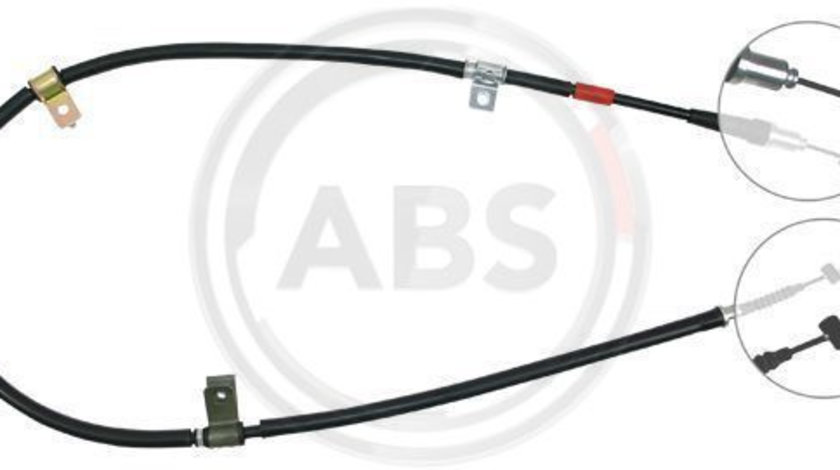 Cablu, frana de parcare stanga (K19147 ABS) HYUNDAI