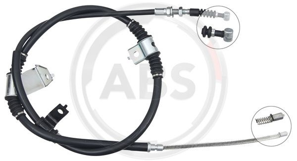 Cablu, frana de parcare stanga (K19247 ABS) HYUNDAI