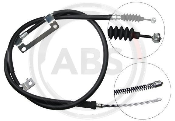Cablu, frana de parcare stanga (K19338 ABS) KIA