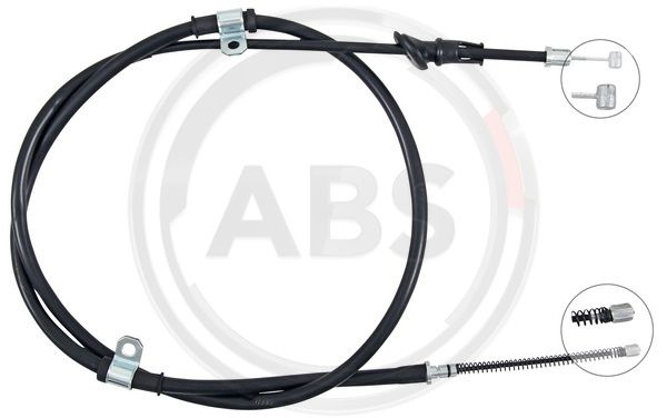 Cablu, frana de parcare stanga (K19527 ABS) KIA