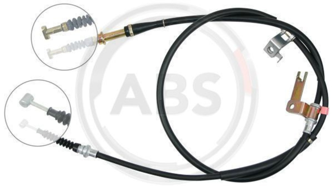 Cablu, frana de parcare stanga (K19587 ABS) MAZDA