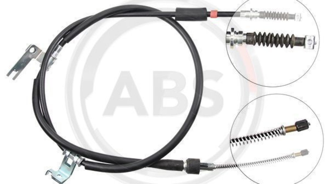 Cablu, frana de parcare stanga (K19597 ABS) MAZDA