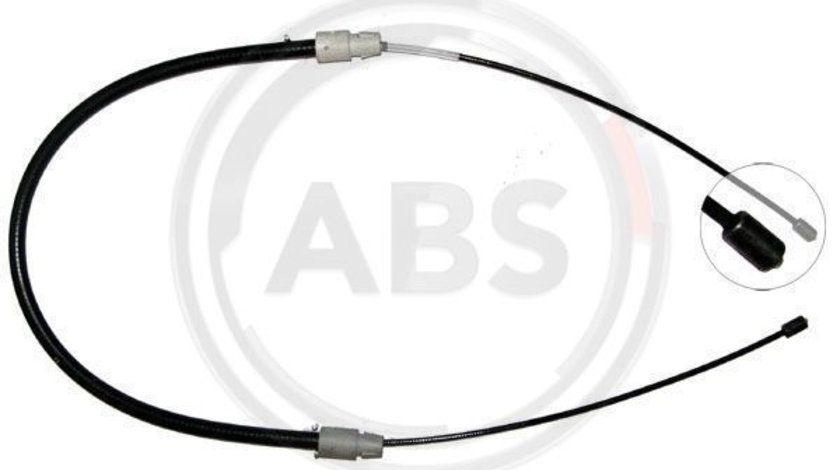 Cablu, frana de parcare stanga (K19616 ABS) MERCEDES-BENZ
