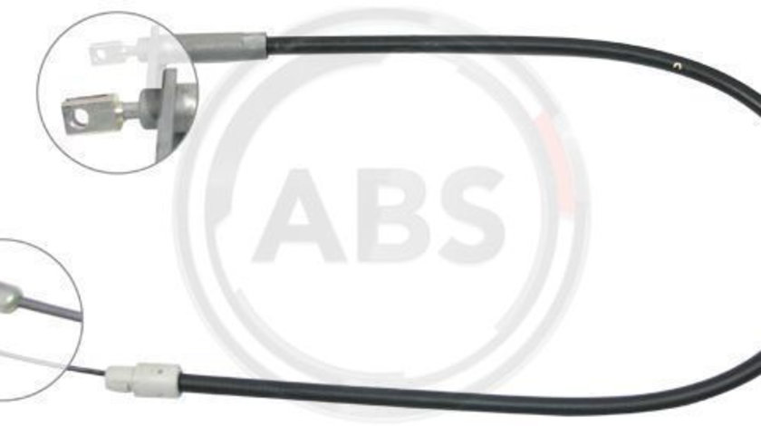 Cablu, frana de parcare stanga (K19627 ABS) MERCEDES-BENZ