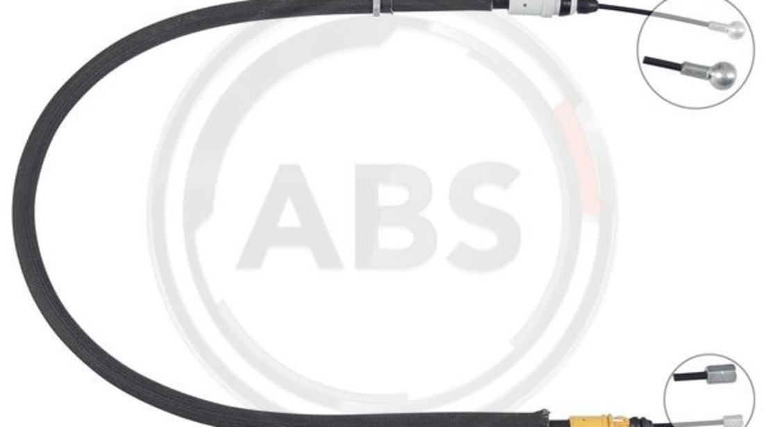 Cablu, frana de parcare stanga (K19802 ABS) Citroen,DS