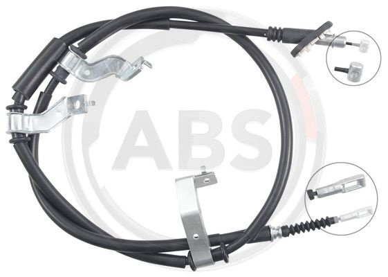 Cablu, frana de parcare stanga (K19806 ABS) HYUNDAI