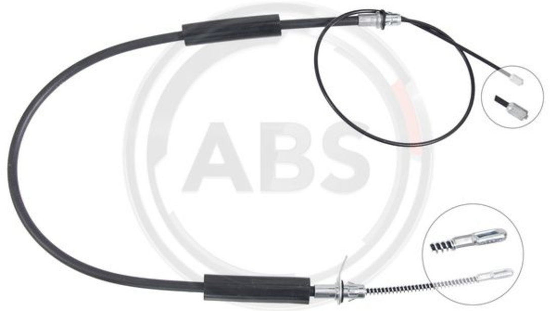 Cablu, frana de parcare stanga (K19822 ABS) CHRYSLER,DODGE