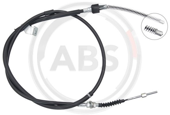 Cablu, frana de parcare stanga (K19829 ABS) MITSUBISHI
