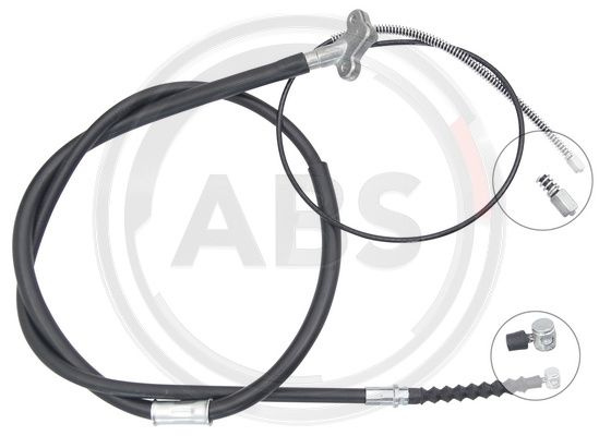 Cablu, frana de parcare stanga (K19832 ABS) TOYOTA