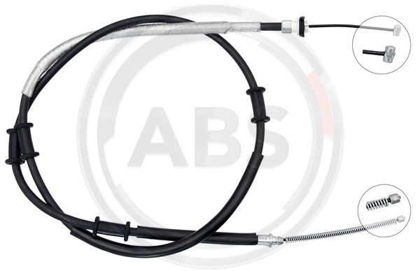Cablu, frana de parcare stanga (K19850 ABS) FIAT,OPEL