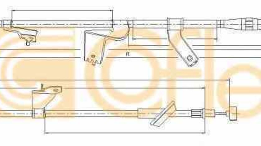 Cablu frana de parcare SUZUKI SWIFT III MZ EZ ADRIAUTO AD480244