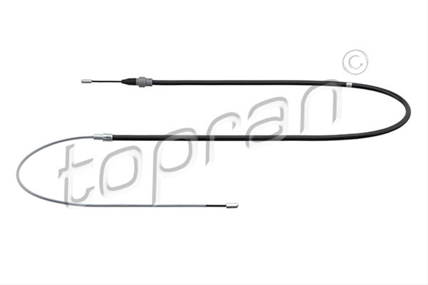 Cablu, Frana De Parcare Topran Audi 108 333