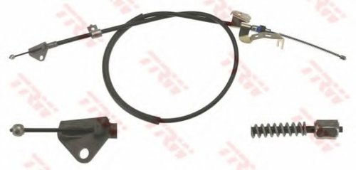 Cablu, frana de parcare TOYOTA AYGO (WNB1, KGB1) (2005 - 2014) TRW GCH418 piesa NOUA
