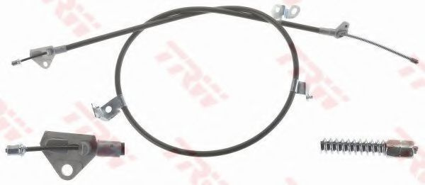 Cablu, frana de parcare TOYOTA YARIS (P1) (1999 - 2005) TRW GCH450 piesa NOUA