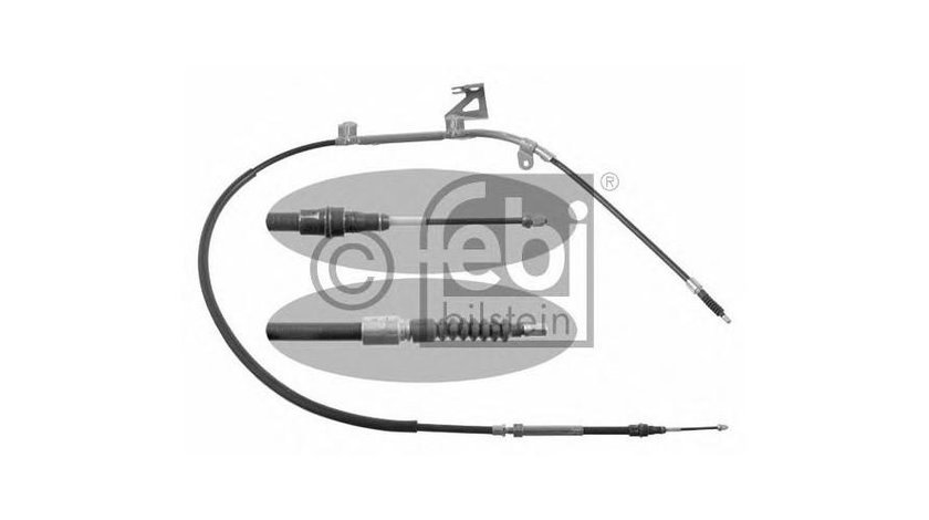 Cablu, frana de parcare Volkswagen VW GOLF VI (5K1) 2008-2013 #3 107483