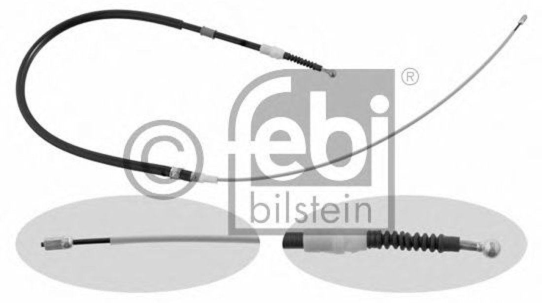 Cablu, frana de parcare VW EOS (1F7, 1F8) (2006 - 2016) FEBI BILSTEIN 30727 piesa NOUA