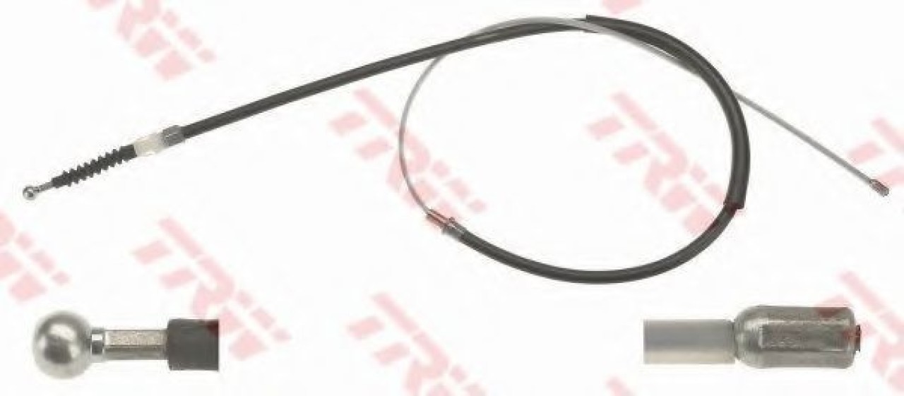 Cablu, frana de parcare VW EOS (1F7, 1F8) (2006 - 2016) TRW GCH385 piesa NOUA
