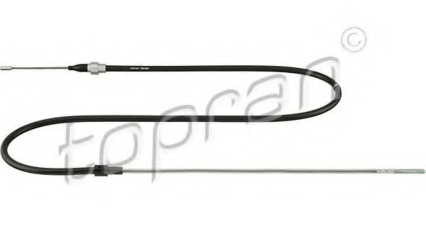 Cablu, frana de parcare VW GOLF III (1H1) (1991 - 1998) TOPRAN 108 604 piesa NOUA