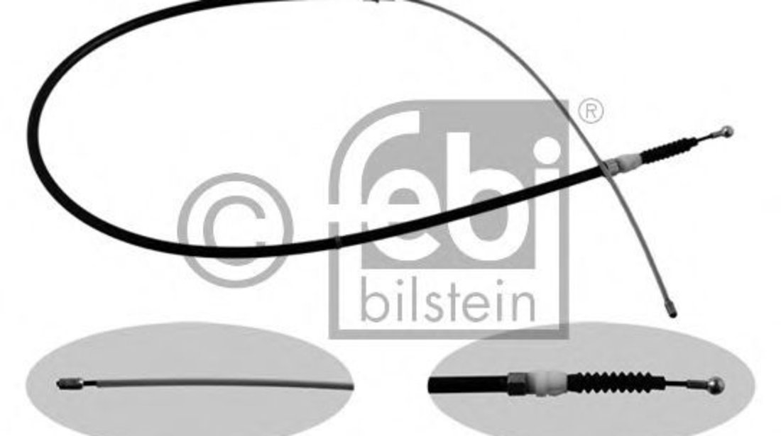 Cablu, frana de parcare VW POLO (6R, 6C) (2009 - 2016) FEBI BILSTEIN 36349 piesa NOUA
