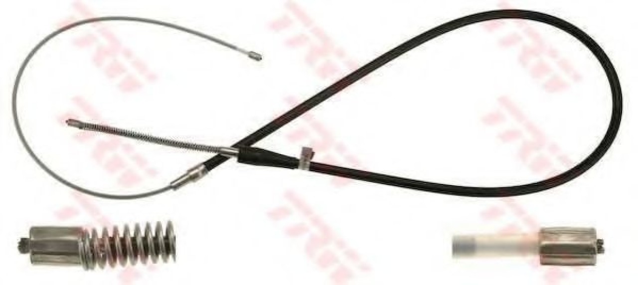 Cablu, frana de parcare VW POLO (9N) (2001 - 2012) TRW GCH2649 piesa NOUA