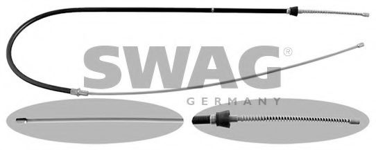 Cablu, frana de parcare VW UP (2011 - 2016) SWAG 30 94 8302 piesa NOUA